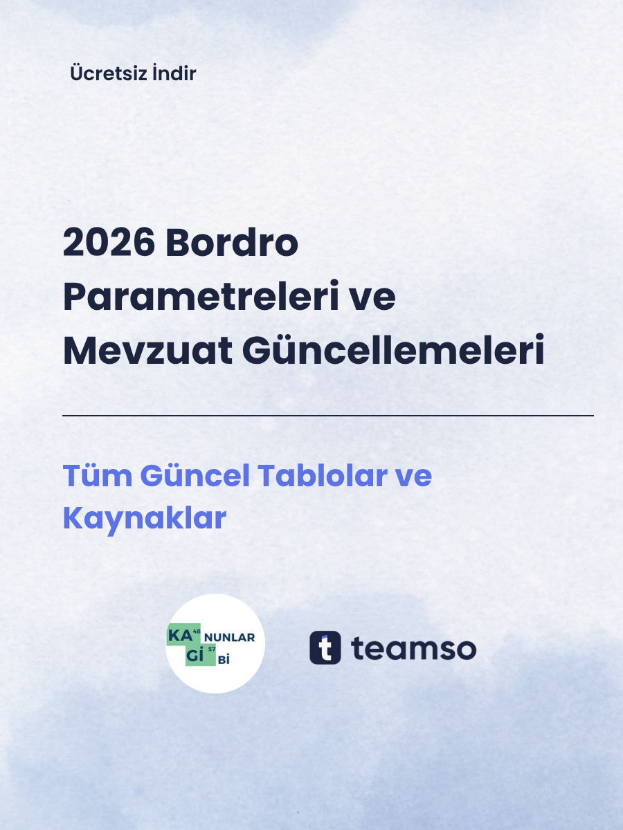 2026 bordro parametreleri ve mevzuat güncellemeleri